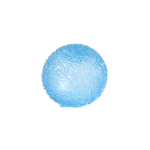 BEIMOUS Blue Crunchy Slushie Squeeze Ball Soft Transparent Grass Ball Squeeze Toy Kneading Toys Slow Rising Crispy Handmade Ball For Kids Adults