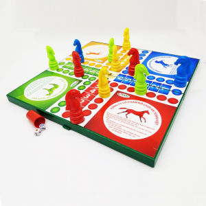 Đồ chơi cờ cá ngựa nam châm nhựa an toàn đồ chơi cờ giải trí thông minh giải cho bé