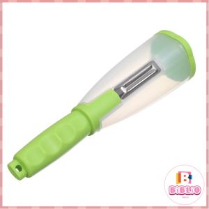 BIBLIO Multi-functional Stainless Steel Creative Peeler With Garbage Container For Peel fruits&vegetables