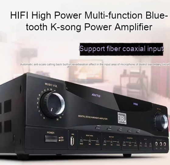 JBL amplifier, Bluetooth home karaoke, highpower audiophile hifi home KTV fiber optic coaxial