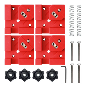 Set Of 4 Heavy Duty 90 Degree Corner Clamps T Joints and Dados Joints Clamps For Dovetails Box Joint Woodworking