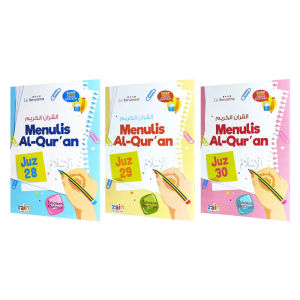 [SINGAPORE SELLER] Menulis Al-Quran 1 SET(Juz 28 29 30) AL-QURAN TULIS/ KIDS AL-QURAN WRITING PRACTICE