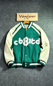 Áo Khoác Bóng Chày Dáng Rộng Cho Nam Và Nữ Áo Khoác Thể Thao Cho Cặp Đôi