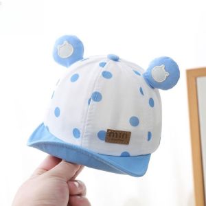 หมวกเด็กใบนี้เหมาะสำหรับฤดูใบไม้ผลิและฤดูใบไม้ร่วง ดีไซน์น่ารัก เนื้อผ้านุ่ม เหมาะสำหรับเด็กอายุ 6-24 เดือน