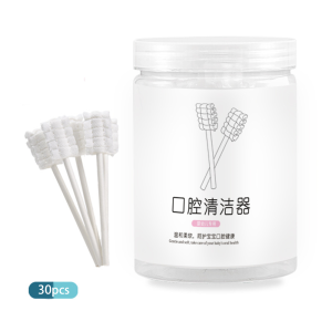 DreamBaby 30pcs sikat lidah bayi new born pembersih lidah mulut bayi/baby oral cleaner cotton toothbrush/baby oral cleaner stick
