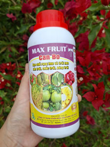 [VTNN TIEN KHOA] Phân bón lá Max Fruit Canxi Bo giúp hạn chế rụng hoa và trái non  tăng khả năng thụ phấn và đậu trái chai 500ml