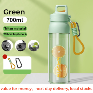 Homepeas® 700ml Outdoor Sports Bottle Large Capacity Bicycle Water Bottle Tritan material