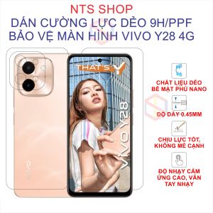 (VIVO Y28 4G) Dán màn hình 9h/PPF mặt sau camera