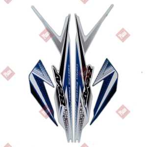 striping body motor / stiker honda beat fi 2020 cbs putih-biru