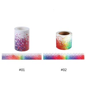เส้นขอบกระดาษสีโปรยในตัดขอบบอร์ดติดประกาศมีแถบกาวสีสันสดใสลายจุดตัดขอบเส้นขอบสำหรับตกแต่งห้องเรียน