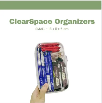 ClearBins Hard Shelled Clear Organizers BPA Free/Nontoxic