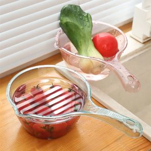 Gáo Múc Nước Bằng Nhựa Trong Suốt Có Tay Cầm