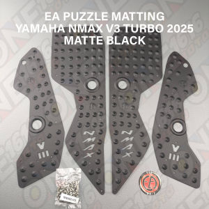 EA MATTING FOR NMAX V3 TURBO 2025 MATTE BLACK ALUMINUM POWDER COATED
