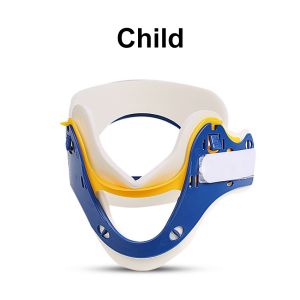4-Gear Neck Support Adjustable Neck Collar Cervical Collar Neck Brace Traction Device for Child Adult