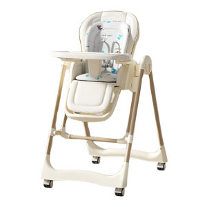 เก้าอี้สูงสำหรับเด็กพับได้-เก้าอี้เด็กเด็กทารกแบบพกพาปรับได้สำหรับบ้าน/ท่องเที่ยวที่นั่งรับประทานอาหารเด็กวัยหัดเดินเปิดประทุนพร้อมถาดแบบถอดได้
