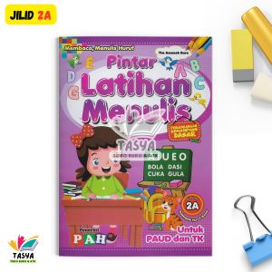(PAH) Buku Pintar Latihan Menulis Jilid 1A-2B