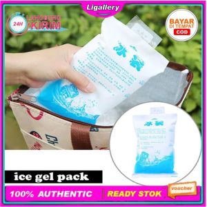 Ice Jelly Cooler Bag 400 ML Pendingin Lunch Cooler Bag Tahan Lama Kantong Air Es