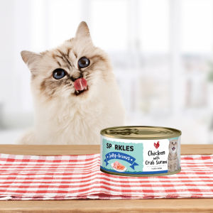 Sparkles Jellylicious Halal Wet Cat Canned Food 80g - Real Meat in Jelly (8 Chicken / Fish Recipes)