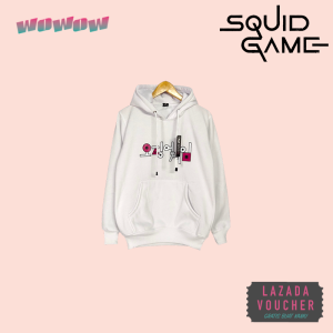 SQUID GAME Hoodie Pullover Sweater Jaket NETFLIX KOREA CLOTHING BRAND LIGHT GREEN