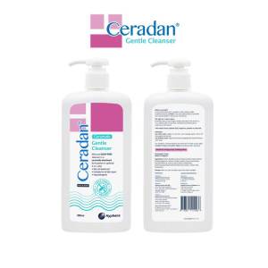 [Bundle of 3] Ceradan® Gentle Cleanser (1Litre) (Non-foaming gel| With 3:1:1 Ceramide| For Eczema-prone Dry & Sensitive Skin)
