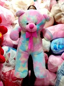 Boneka Beruang Rainbow Teddybear Rainbow 1 meter Bagus