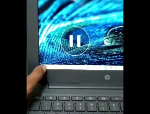 Laptop HP Chromebook 11 Intel Celeron N4020 Ram 4GB eMMC 32GB TouchScreen Bonus Tas Mouse