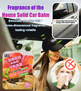 Car Solid Perfume/Car Aromatherapy/Air Freshener/Lavender Lemon Green Tea Fruity Lasting Light Fragrance