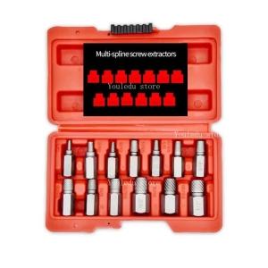 mv1 Suitable for hexagon socket screw extractor set small sliding teeth sliding wire broken head cross shaped straight 2M9Y6