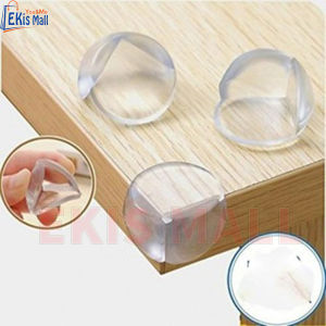 Bọc góc bàn Silicon bảo vệ trẻ em tránh va đập cạnh góc bàn an toàn cho bé (4 miếng)