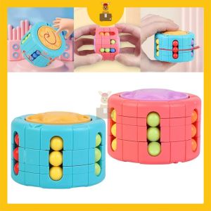360 Rotate Puzzle Ball Puzzle Cube Magic Spinner Cube Decompression Fidget Brain Teaser Puzzle Toy Kids