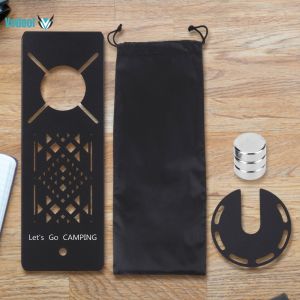 Premium Camping IGT Table Board Kitchen Stainless Steel Surface with Storage Bag for Family Camping and Hiking