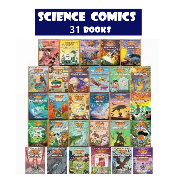 Science Comics Series 30 Books Unabridged English Edition Economy