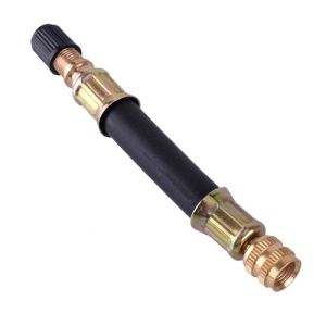 Dụng Cụ Hỗ Trợ Lốp Dây Vòi Bơm Lốp Xe Ô Tô Xe Máy Ống Dẻo Dài 11cm Đầu Ren 7mm Đầu Bơm 10mm Kết Hợp Đầu Kẹp Nhanh