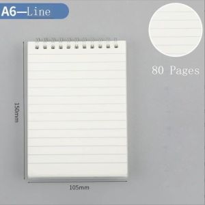 Steno Muji Styled Spiral Notebook Vertical Type A6/A5/B5/A4