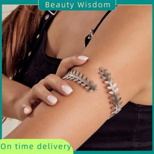 Beauty Wisdom Fashion Arm Bracelet for Women Girls Mental Open Upper Arm Bangle Bracelet Simple Adjustable Armlet Armband