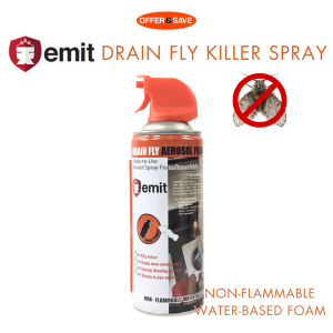 EMIT Drain Fly Killer Foam Spray 450ml