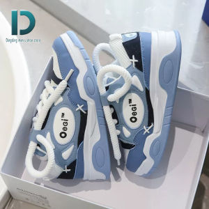 Fashion mens high-top couple shoes autumn soft-soled bread shoes versatile casual thick-soled sports height-increasing board shoes