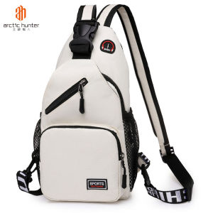 ARCTIC HUNTER กระเป๋าผู้ชาย กระเป๋าสะพาย ผช กระเป๋าสะพายข้างผู้ชาย กระเป๋าสะพาย ผู้ชาย สะพายข้างแฟชั่นสไตล์เกาหลี กระเป๋าผ้าอ อกซ์ฟอร์ดสำหรับเดินทาง กระเป๋าคาดอก ผช กระเป๋าสะพายผู้ชาย