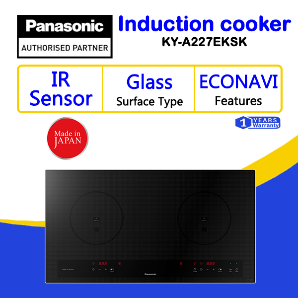 PANASONIC KYA227EKSK INDUCTION COOKTOP IH 5600W 74CM Lazada