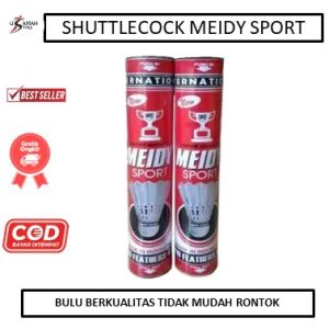 KOK BULUTANGKIS MEIDY MERAH ISI 12 - SHUTTLECOCK BADMINTON - KOK BADMINTON - KOK BULUTANGKIS MEIDY ISI 12 BAGUS MURAH