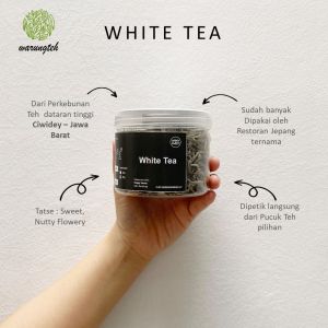White Tea 50 gram | Teh Putih | Silver Needle | Warungteh