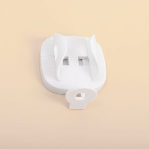 Electric Toothbrush Holder Multi-Purpose Hooks Environmental Protection Plastic Rack Traceless Wall-Mounted for Bathroom Organizer