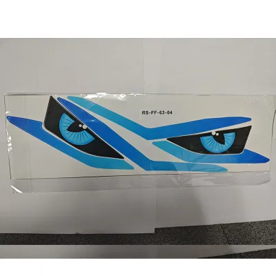 ZLWR Honda Pcx160ฟิล์มไฟหน้าไฟหน้าส่งผ่านแสงสติกเกอร์ตกแต่งแบบไม่ปิดกั้นสติกเกอร์ไฟหน้าอุปกรณ์เสริมติดด้วยตนเองอุปกรณ์เสริมรถจักรยานยนต์