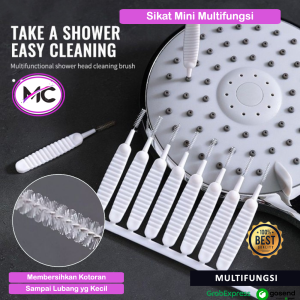 Sikat Mini Pembersih Shower Konektor Sikat Kecil Pembersih Lubang Speaker HP Lobang DOT Botol Anti Sumbat Mampet Cleaning Brush Mini Portable Murah Multifungsi