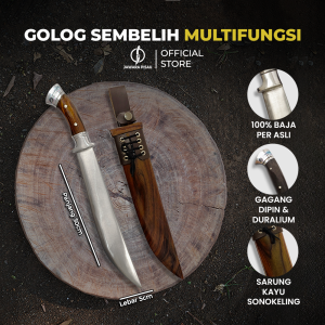 Jawara Pisau | Golsem Golok Sembelih Baja Per Sepuh Serbaguna Ki Atep Khas Ciwidey
