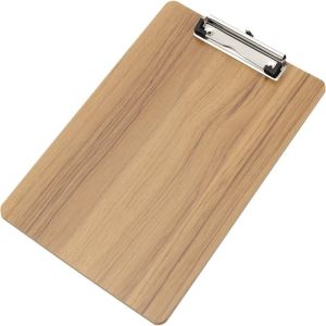 Fully Upgraded Wooden Hangable File Folder/Thickened A4&A5 Writing Pad/Students Classroom Storage Clipboard/Papan Tulis