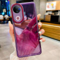Casing For Vivo V50 V 50 E Lite V50E VivoV50 V50Lite Phone Case Soft Clear Square Plated Cover For Fashion Couple silicone Transparent Cases. 