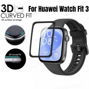 For Huawei Watch Fit 4 Watch Fit 4pro  Watch Fit 3 Case With Tempered Glass 2in1 Design Fashion Ultra Shell Watch Fit3