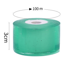 6PCS Good sealing Self-adhesive Grafting Tape Good transparency Flexible Stretchable Plants Repair Gardening Bind Belt Eco-Friendly Biodegradable