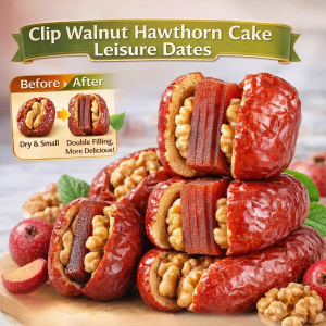 Dates Stuffed Walnut Natural Healthy Snacks Halal Certified No Preservatives High Fiber Dried Fruit Gift Box